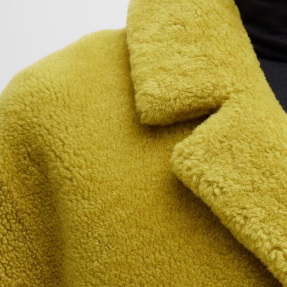 Nour Hammour Pistachio Coat - Picture 2 of 8